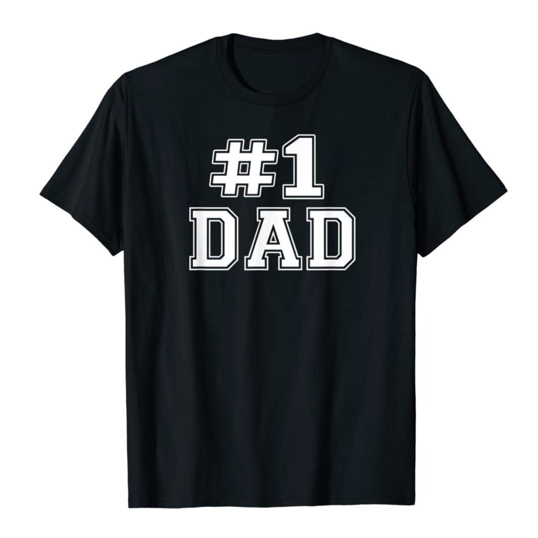 #1 Dad T-Shirt/ Hoodie - Best Gift For Father