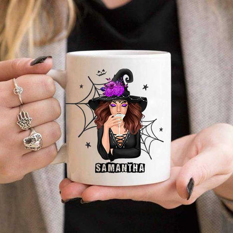 Happy Halloween - I'm Not Sugar And Spice - Personalized Mug, Halloween Ideas.
