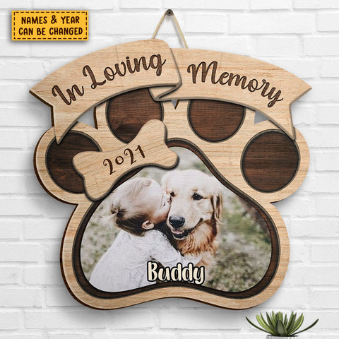 You Will Always In My Heart - Upload Image, Personalized Shaped Wood Sign