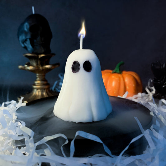 Votive Ghost Candle - Halloween Decoration