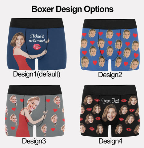 Custom Face Boxer Briefs - Personalized Face Underwear