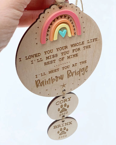 Rainbow Bridge - Pet Memorial Gift