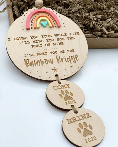 Rainbow Bridge - Pet Memorial Gift