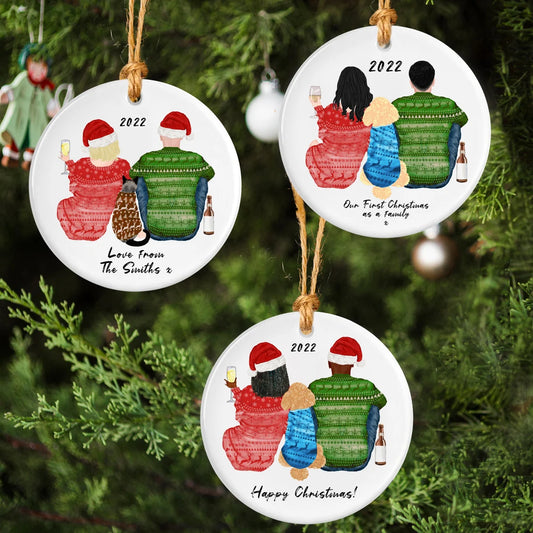 Personalized Ceramic Christmas Decoration - Pet Decoration