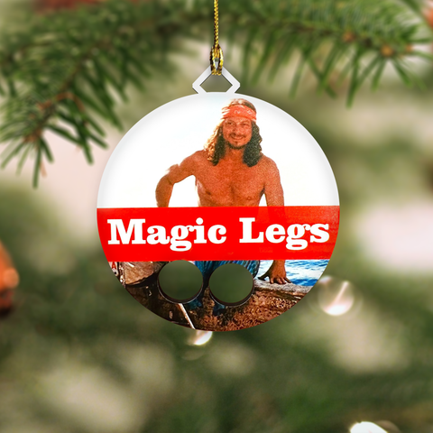 Forrest Gump Christmas Ornament - Lt. Dan Ornament - Funny Ornaments - Lt Dan Legs - Funny Christmas Gifts - Christmas Decor Christmas Gift