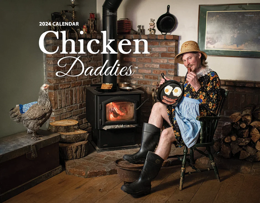 | FREESHIP | Chicken Daddies Wall Calendar 2024 - Gag Gifts