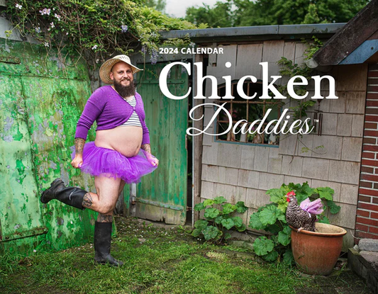 | FREESHIP | Chicken Daddies Wall Calendar 2024 - Chicken Gifts