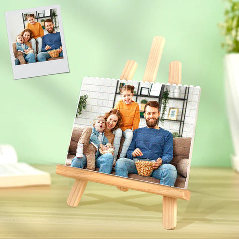 Personalized Building Brick Custom Photo Block Square Shape Gifts for Kids
