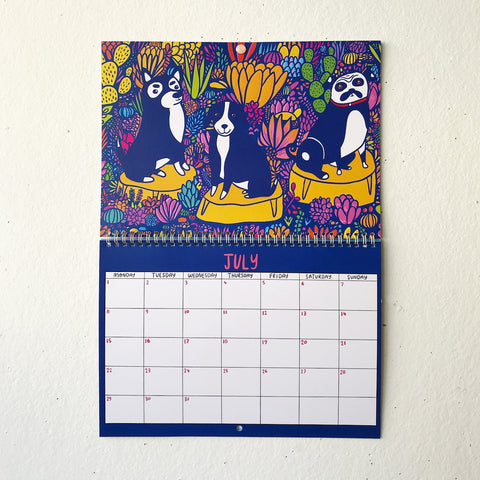 | FREESHIP | 2024 Doggo Calendar - 2024 Wall Calendar - Dog Calendar - Gift for Dog Lovers