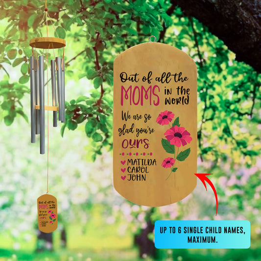 Personalized Wind Chimes Gift - Mother's Day Gift