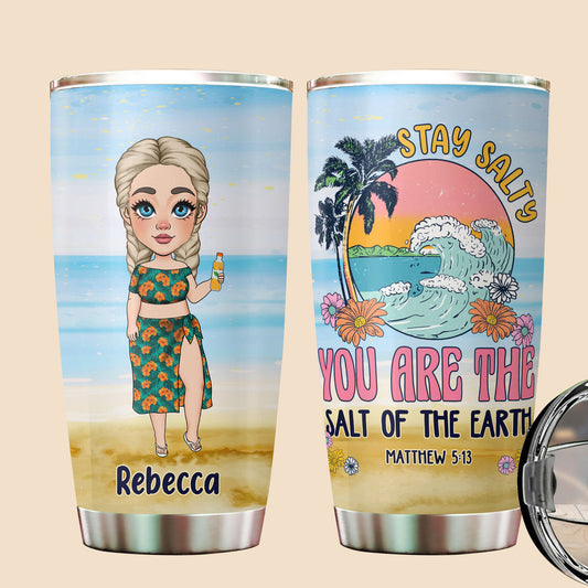 Stay Salty - Personalized Tumbler - Best Gift For Summer