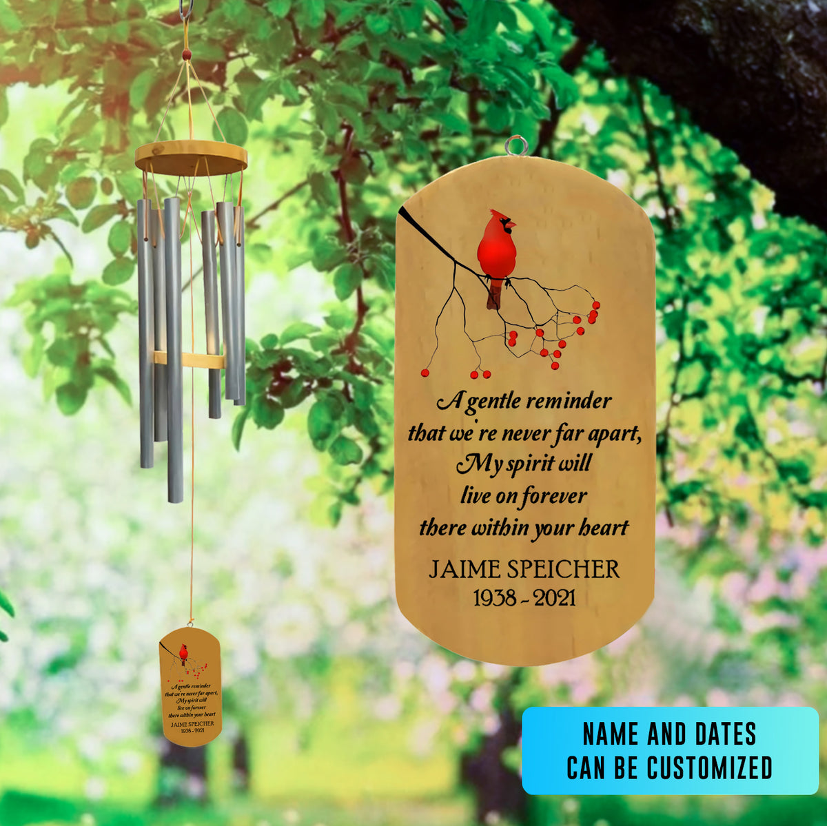 A Gentle Reminder Wind Chime