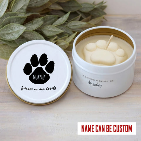 Forever in our Hearts Soy Candle - Loss of Pet Gift