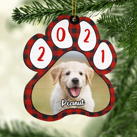 Christmas Is Coming - Personalized Shaped Ornament