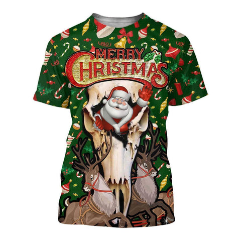 Deer Christmas 3D All Over Print T-shirt, Hoodie, Sweatshirts
