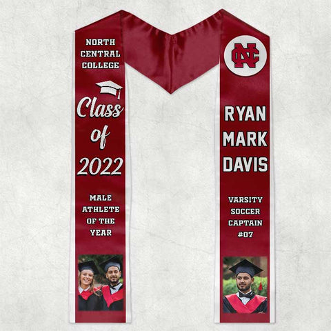 Congratulations Graduates Class of 2022, Best Gift For Graduation's Day - Upload Image - Personalized Graduation Stole