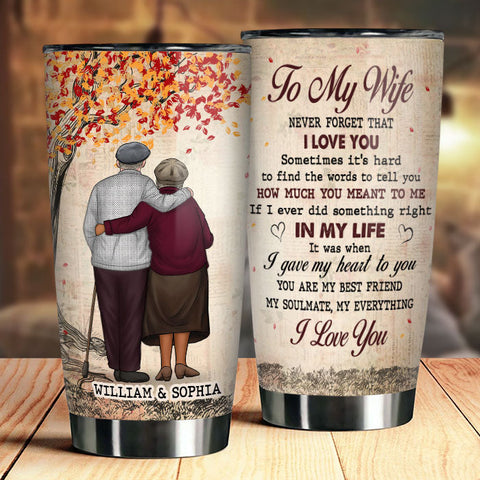 You Are My Best Friend My Soulmate And My Everything - Gift For Couples, Personalized Tumbler
