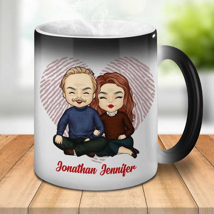 Husband Wife Still Going Strong - Personalized Color Changing Mug - Gift For Couples, Husband Wife