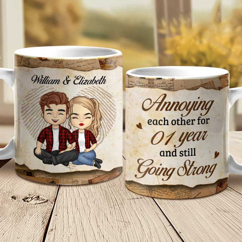 Annoying Each Other For So Many Years And Still Going Strong - Gift For Couples, Personalized Mug