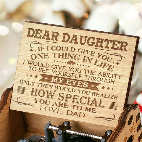 You Are So Special To Me - Dad To Daughter, Music Box