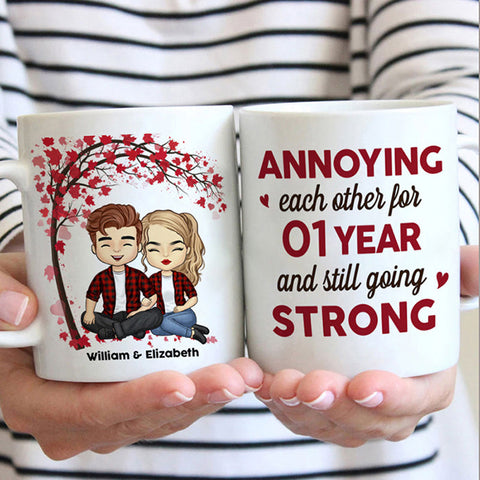 Annoying Each Other For So Many Years - Gift For Couples, Personalized Mug