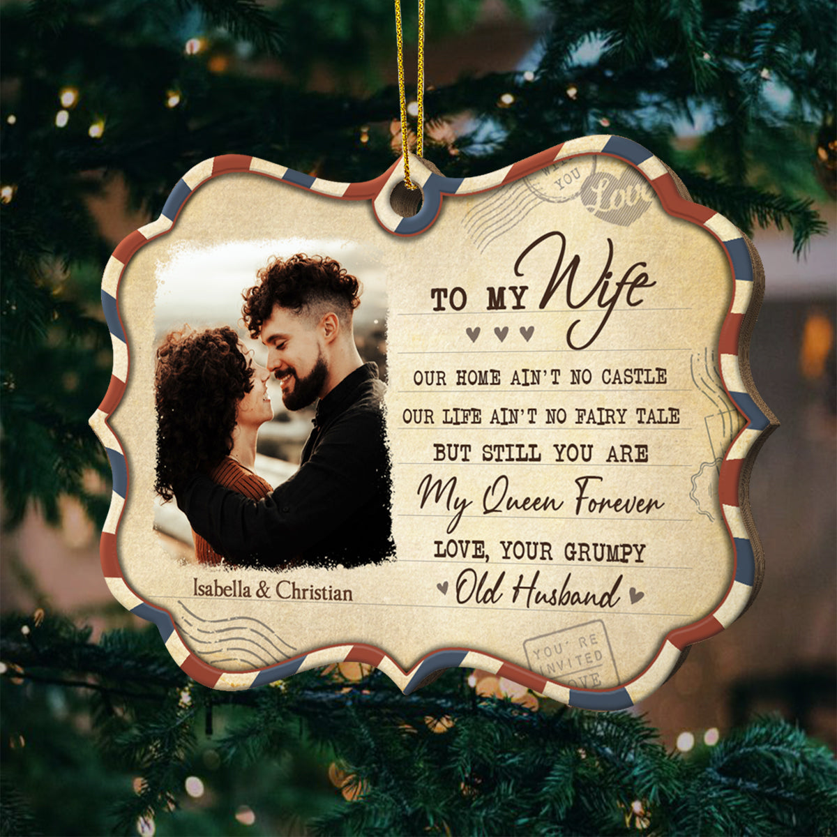 What Will Matter Is That I Had You And You Had Me - Upload Image, Gift For Couples - Personalized Shaped Ornament