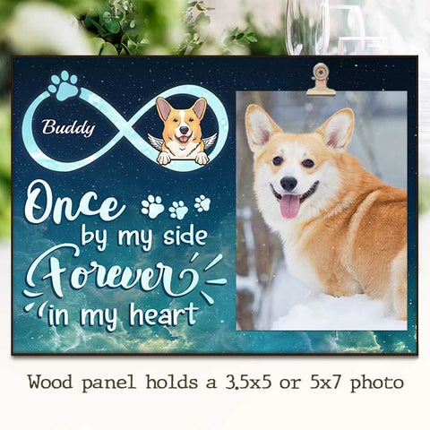 Once By My Side, Forever In My Heart - Personalized Photo Frame