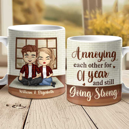We Are Still Going Strong - Gift For Couples, Personalized Mug