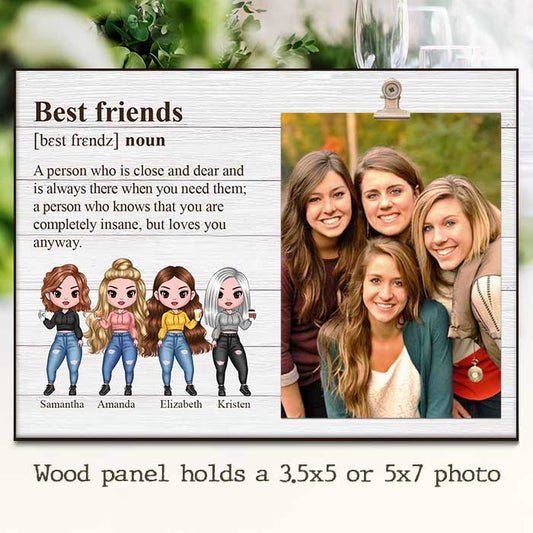 You Make Good Times Even Better - Gift For Besties, Personalized Photo Frame