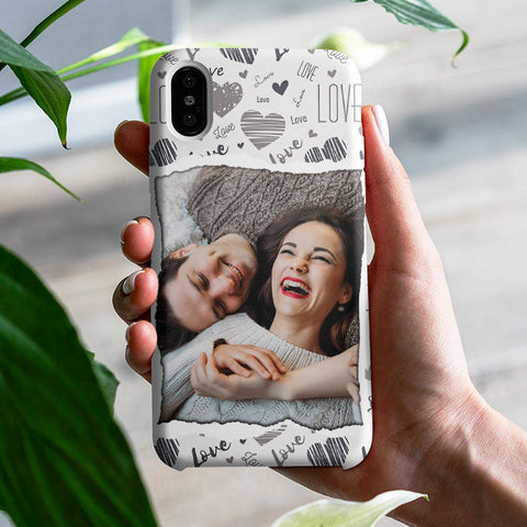 We'll Be Together Forever - Upload Image, Gift For Couples - Personalized Phone Case