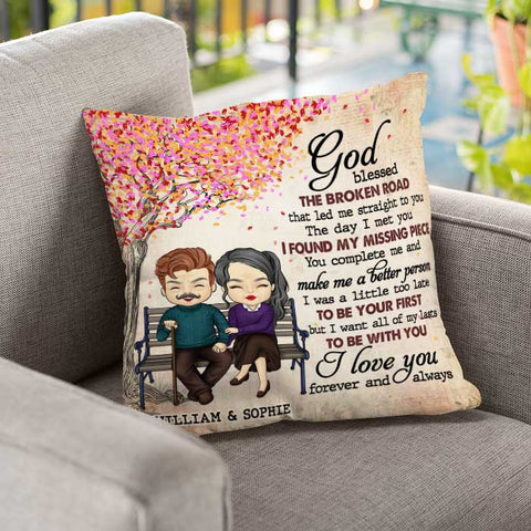 All Of My Lasts To Be With You - Gift For Couples, Personalized Pillow (Insert Included)