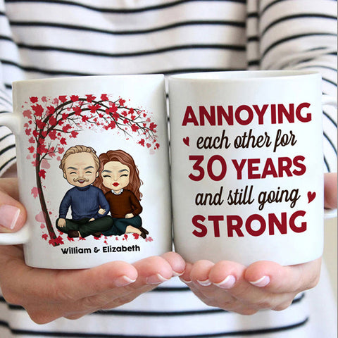 Annoying Each Other For So Many Years - Gift For Couples, Personalized Mug