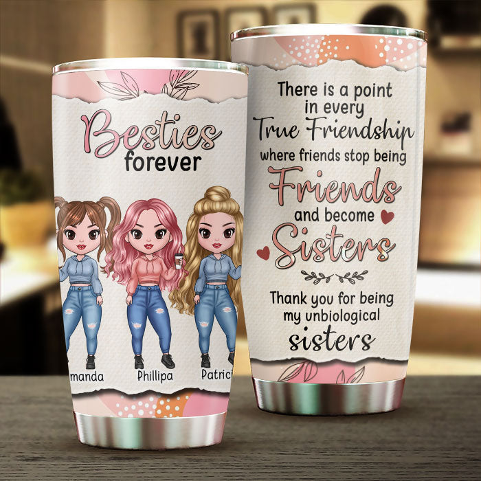 Because Of You, I Smile A Lot More - Personalized Tumbler
