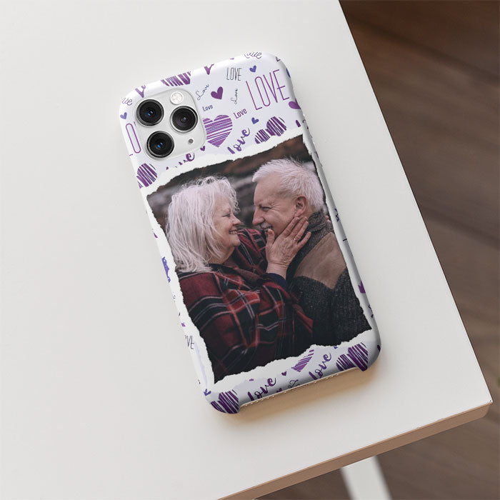 We'll Be Together Forever - Upload Image, Gift For Couples - Personalized Phone Case