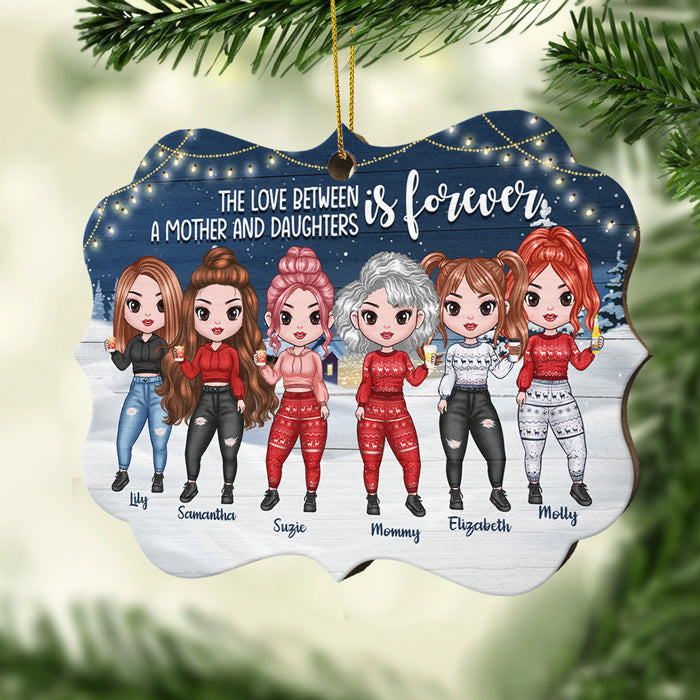 Like Mother Like Daughter - Personalized Shaped Ornament