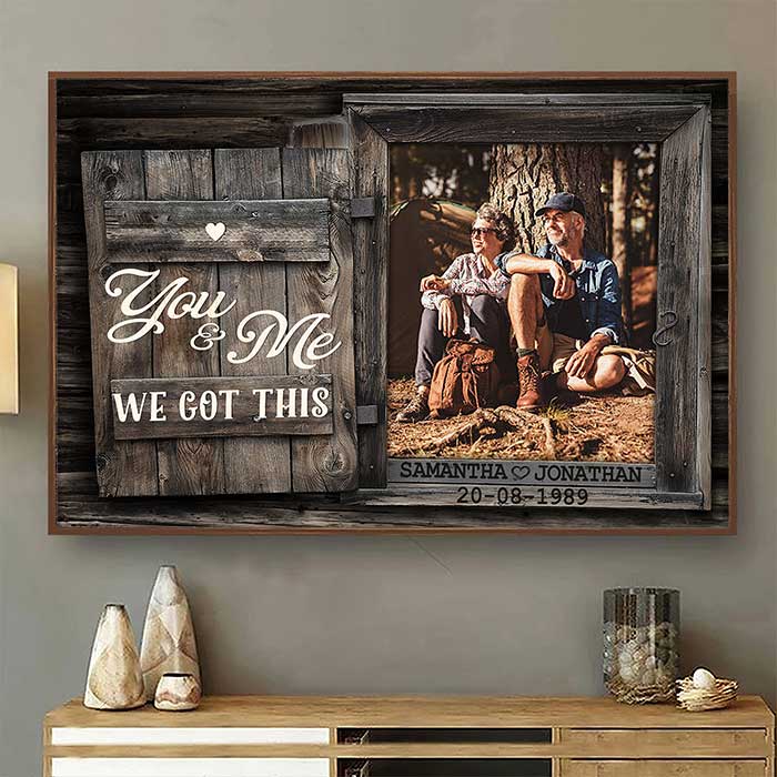 You and Me - Personalized Horizontal Poster