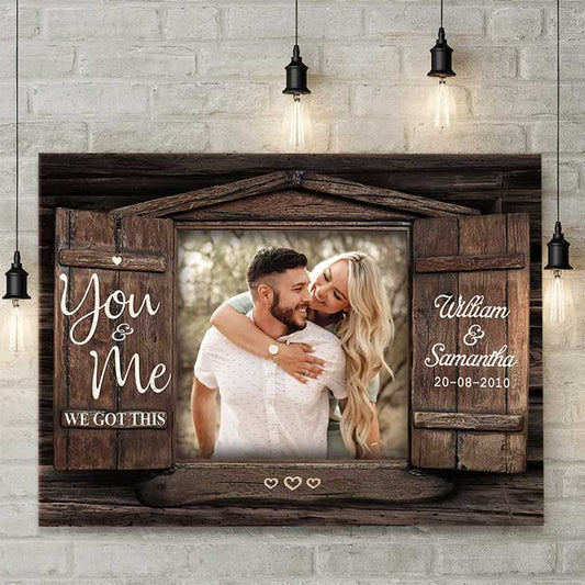 We Got This - Personalized Horizontal Canvas