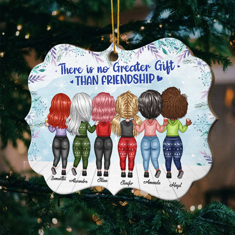 Life Is Better With Sisters - Personalized Shaped Ornament