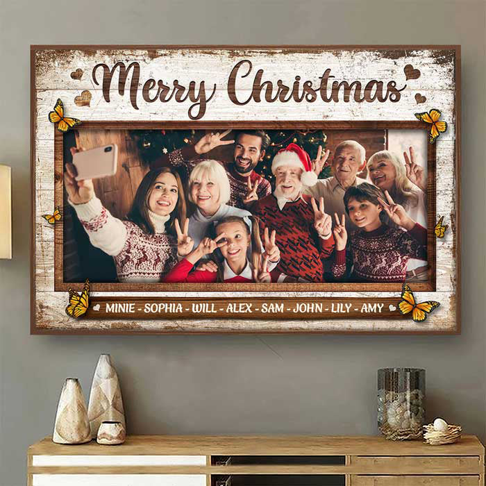 Together We Make A Family - Personalized Horizontal Poster