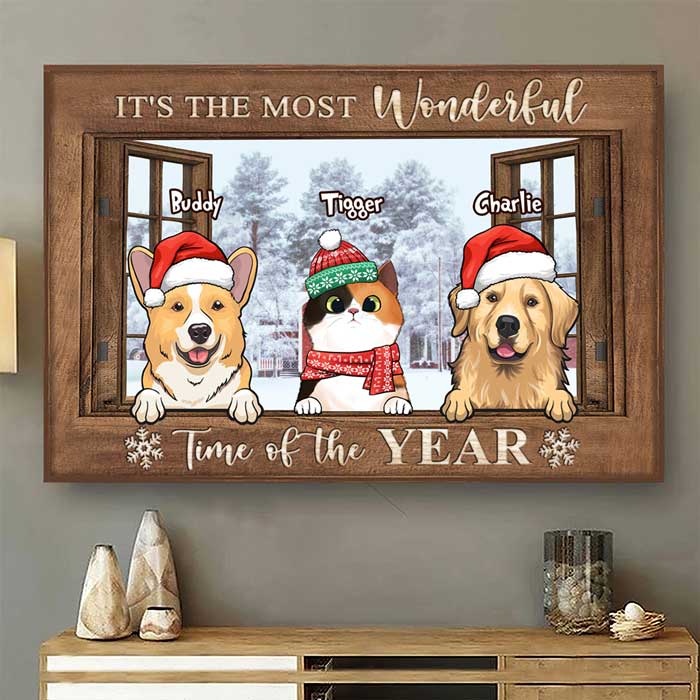 Merry Christmas - Ya Filthy Animal - Personalized Horizontal Poster