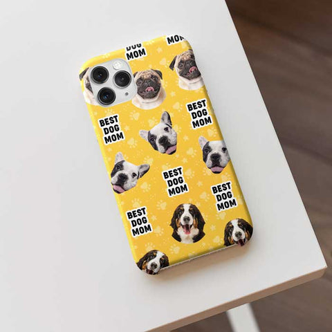 Best Parents Ever - Upload Image, Gift For Pet Lovers - Personalized Phone Case
