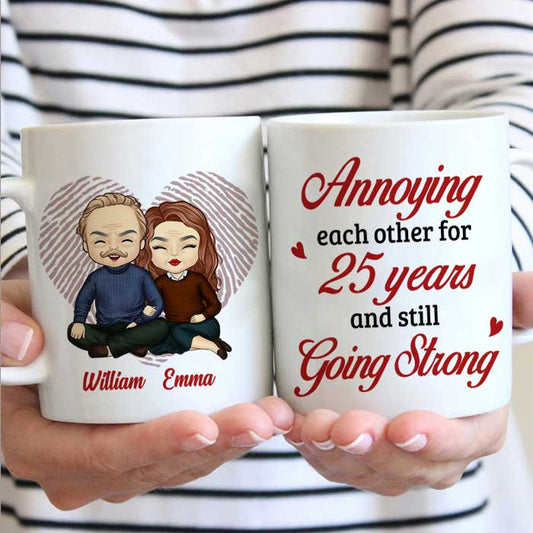 Annoying Each Other For So Many Years & Still Going Strong - Gift For Couples, Personalized Mug