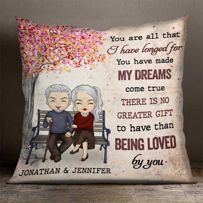 You Are All That I Have Longed - Gift For Couples, Personalized Pillow (Insert Included)