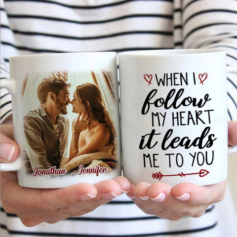 We Have Everything We Have Each Other - Upload Image, Gift For Couples - Personalized Mug