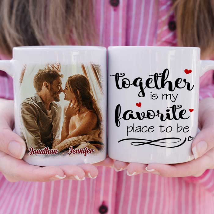 We Have Everything We Have Each Other - Upload Image, Gift For Couples - Personalized Mug
