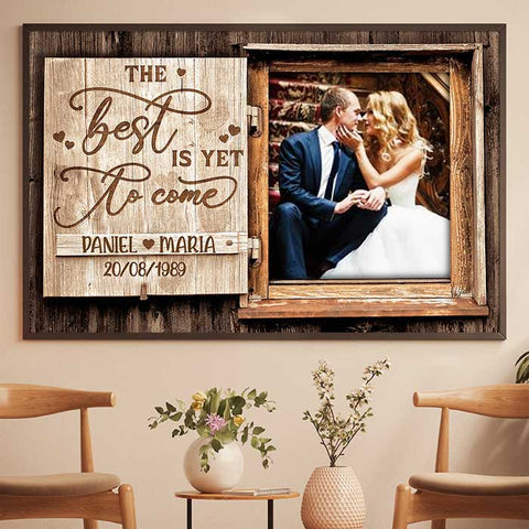 The Best Is Yet To Come - Personalized Horizontal Poster