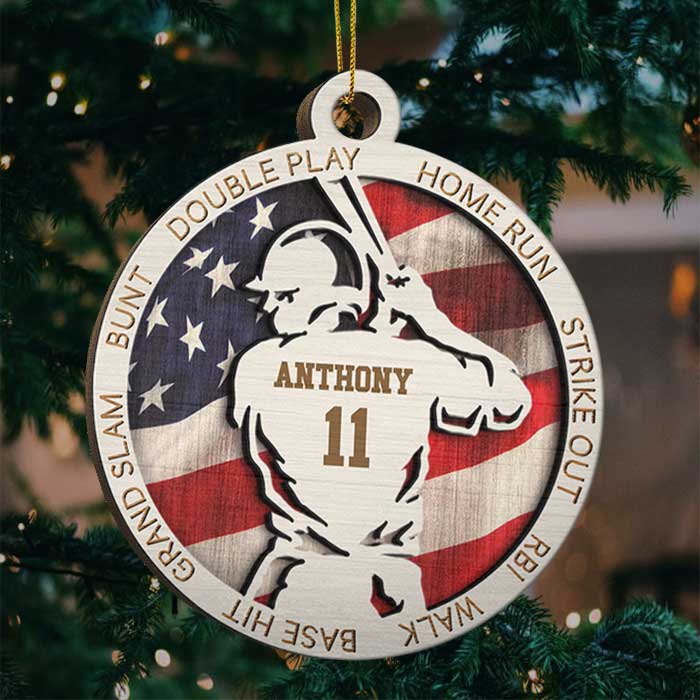 Every Strike Brings Me Closer To The Next Home Run - Baseball - Personalized Shaped Ornament