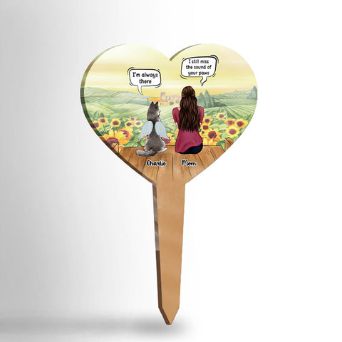 We Still Miss The Sound Of Your Paws - Personalized Custom Acrylic Garden Stake