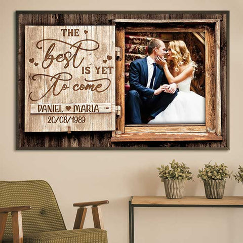 The Best Is Yet To Come - Personalized Horizontal Poster