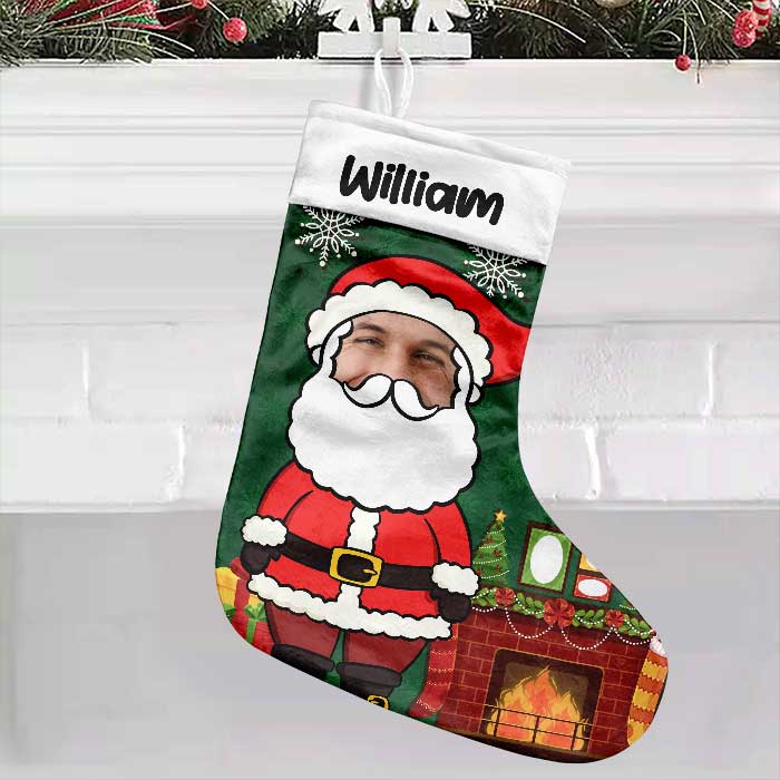 Have A Fun Christmas - Christmas Characters - Personalized Christmas Stocking